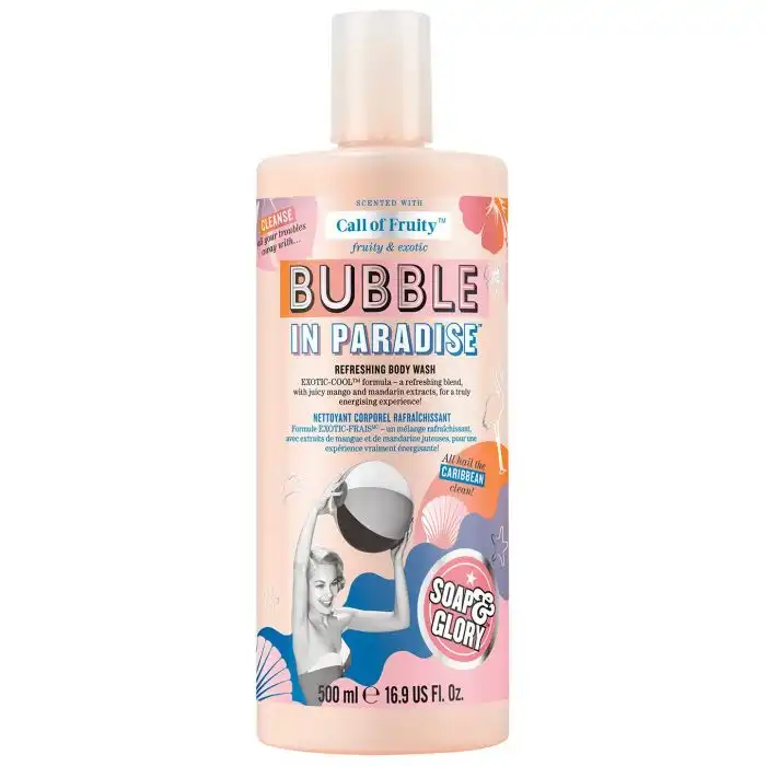 Gel de Ducha Bubble In Paradise 500 ml - Soap - Glory - Comparador de precios