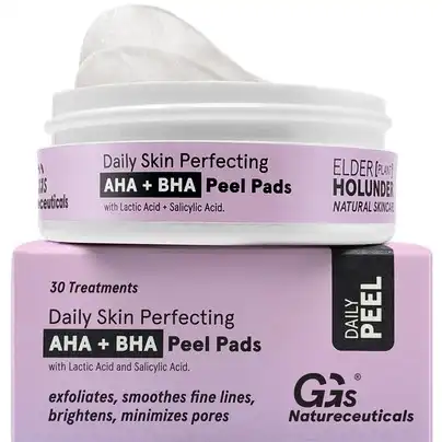 GGs Natureceuticals Daily Skin Perfecting AHA + BHA Peel Pads 30 Piezas 30.0 pieces - GGs Natureceuticals - Comparador de precios