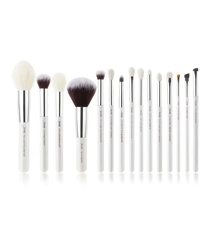 Jessup Beauty - Set de brochas 15 piezas - T242: White/Silver - Jessup Beauty - Comparador de precios