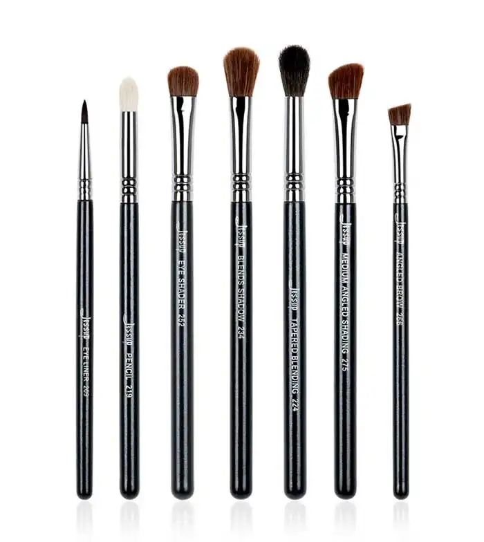 Jessup Beauty - Set de Pinceles 7 piezas - T122: Black/Silver - Jessup Beauty - Comparador de precios