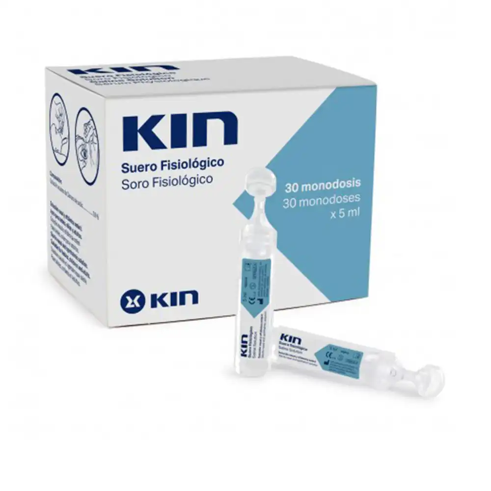 Kin Suero Fisiológico 30 x 5 ml - Kin - Comparador de precios
