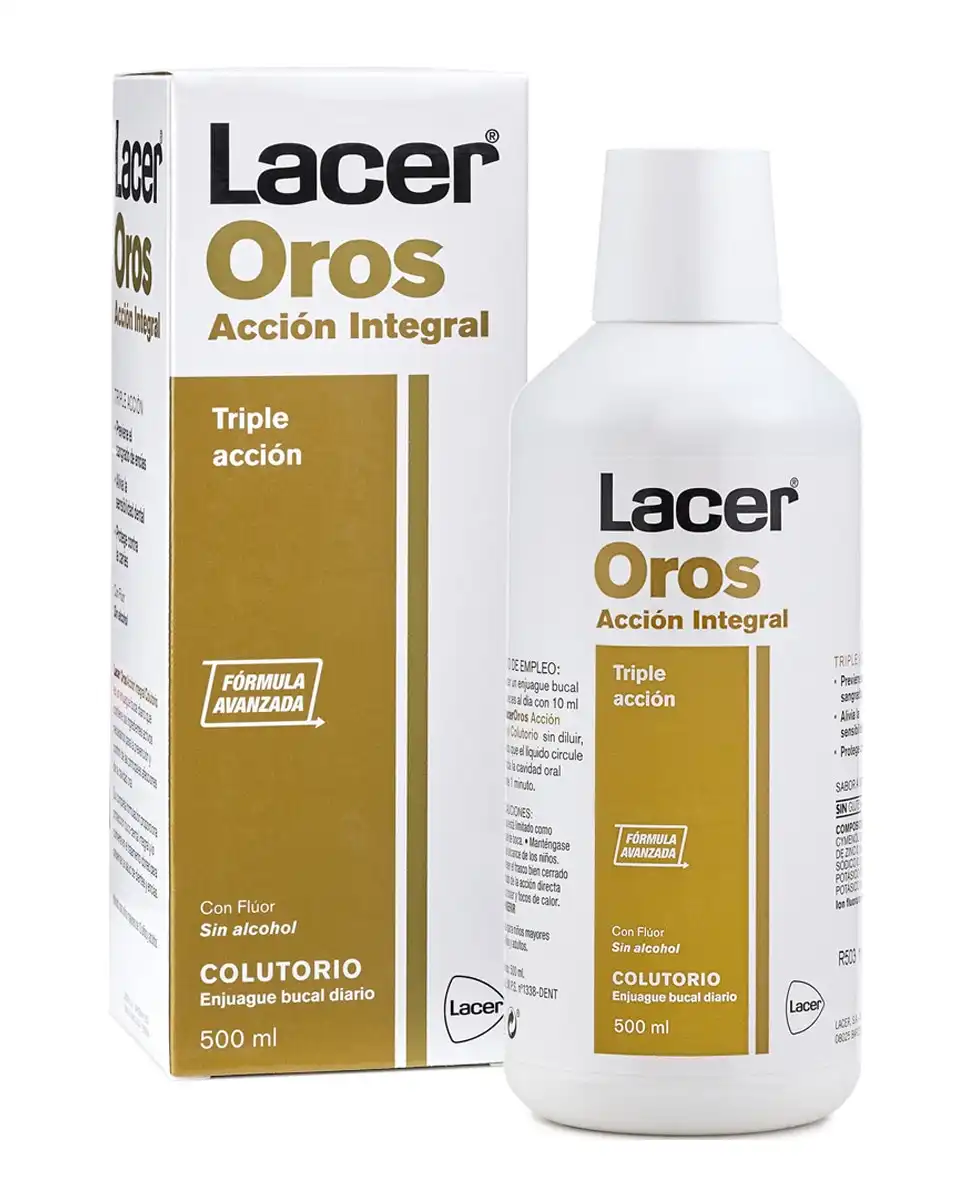 Lacer - Colutorio Oros 500 Ml - lacer - Comparador de precios