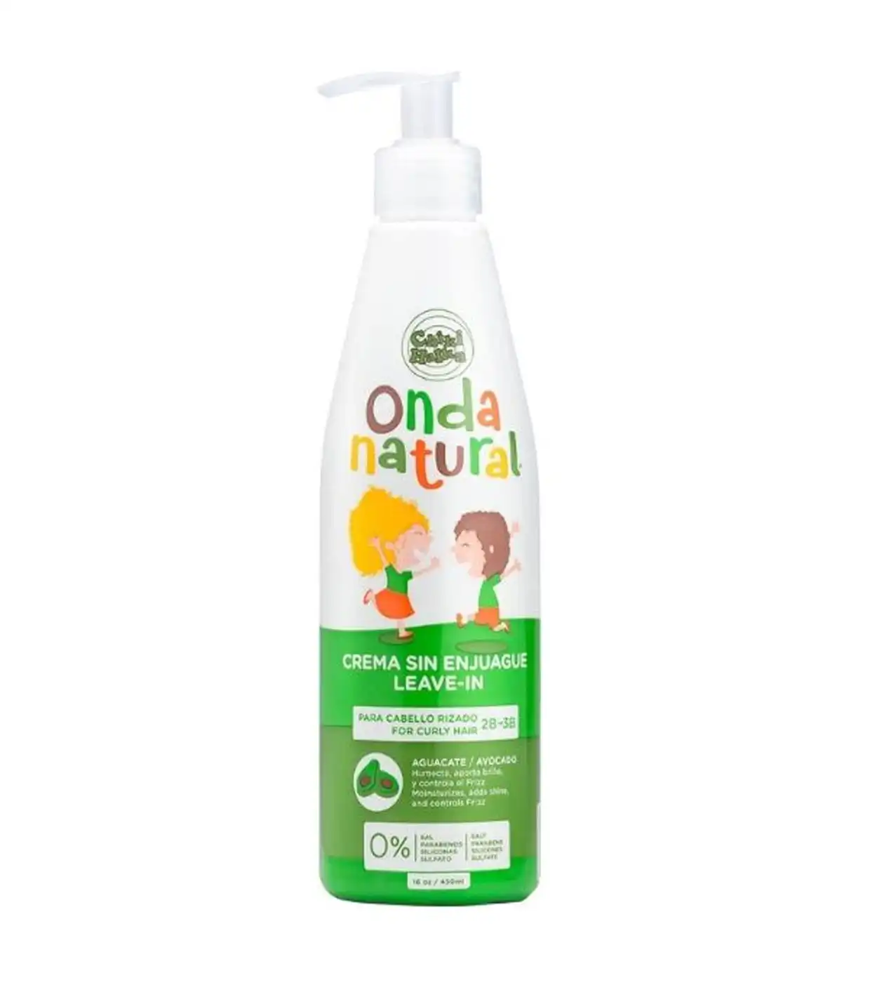 Onda Natural - Acondicionador aguacate Leave In para niños - Cabello rizado - Onda Natural - Comparador de precios