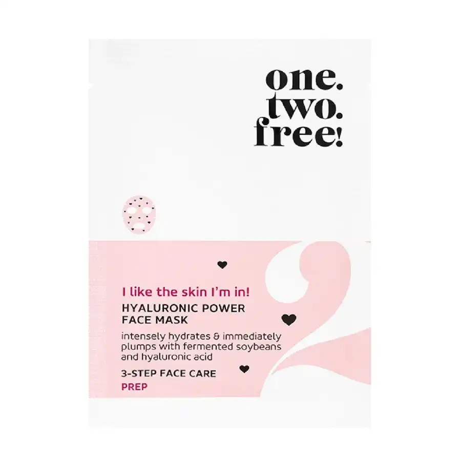 one.two.free! One Two Free Mascarilla Facial de Poder Hialurónico, 1 un - one.two.free! - Comparador de precios