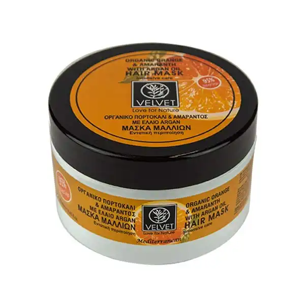 Organic Orange & Amaranth With Argan Oil Hair Mask - Velvet - Comparador de precios