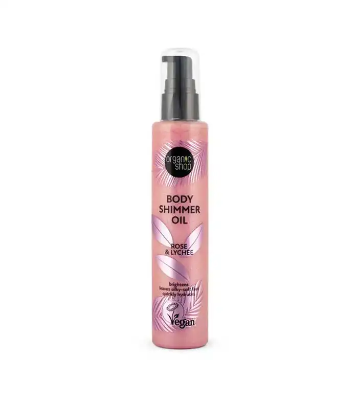 Organic Shop - Aceite corporal Body Shimmer - Rosa y lichi - Organic Shop - Comparador de precios