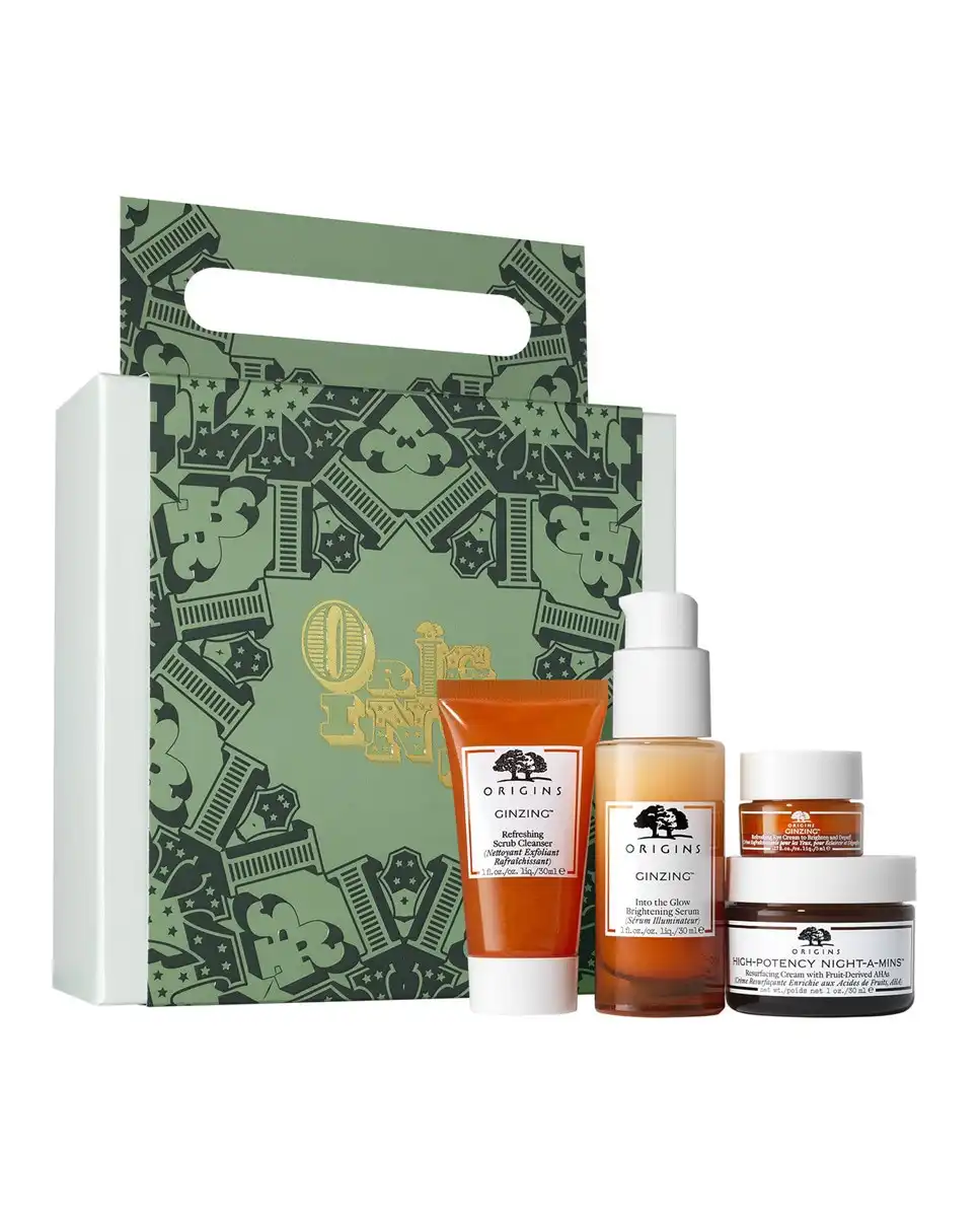 Origins - Estuche De Regalo Tratamiento Luminosidad Ginzing Glow Set - Origins - Comparador de precios