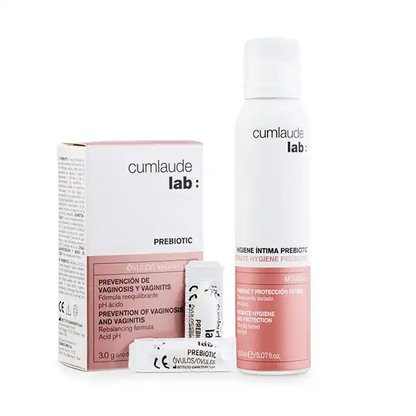 Ovulos Prebiotic Md + Mousse - CUM LAUDE - Comparador de precios
