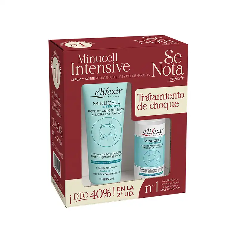 Pack Ahorro Sérum Minucell Intensive 150 Ml + Aceite Minucell Intensive 100 Ml - E'lifexir - Comparador de precios