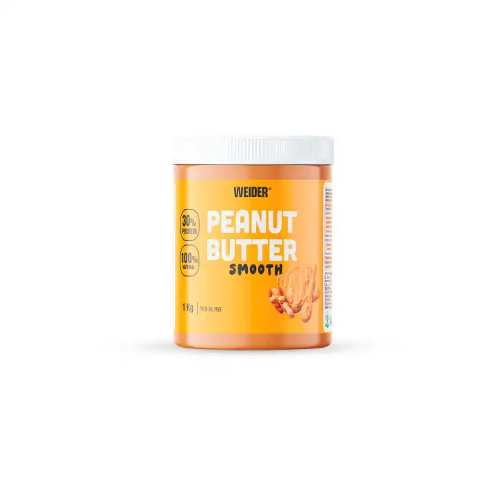 Peanut Butter Smooth Crema de cacahuetes 1000 gr - Weider - Comparador de precios