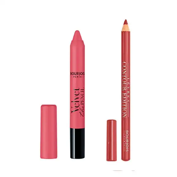 Rouge Velvet The Pencil + Lip Liner Tono 006 - Bourjois - Comparador de precios