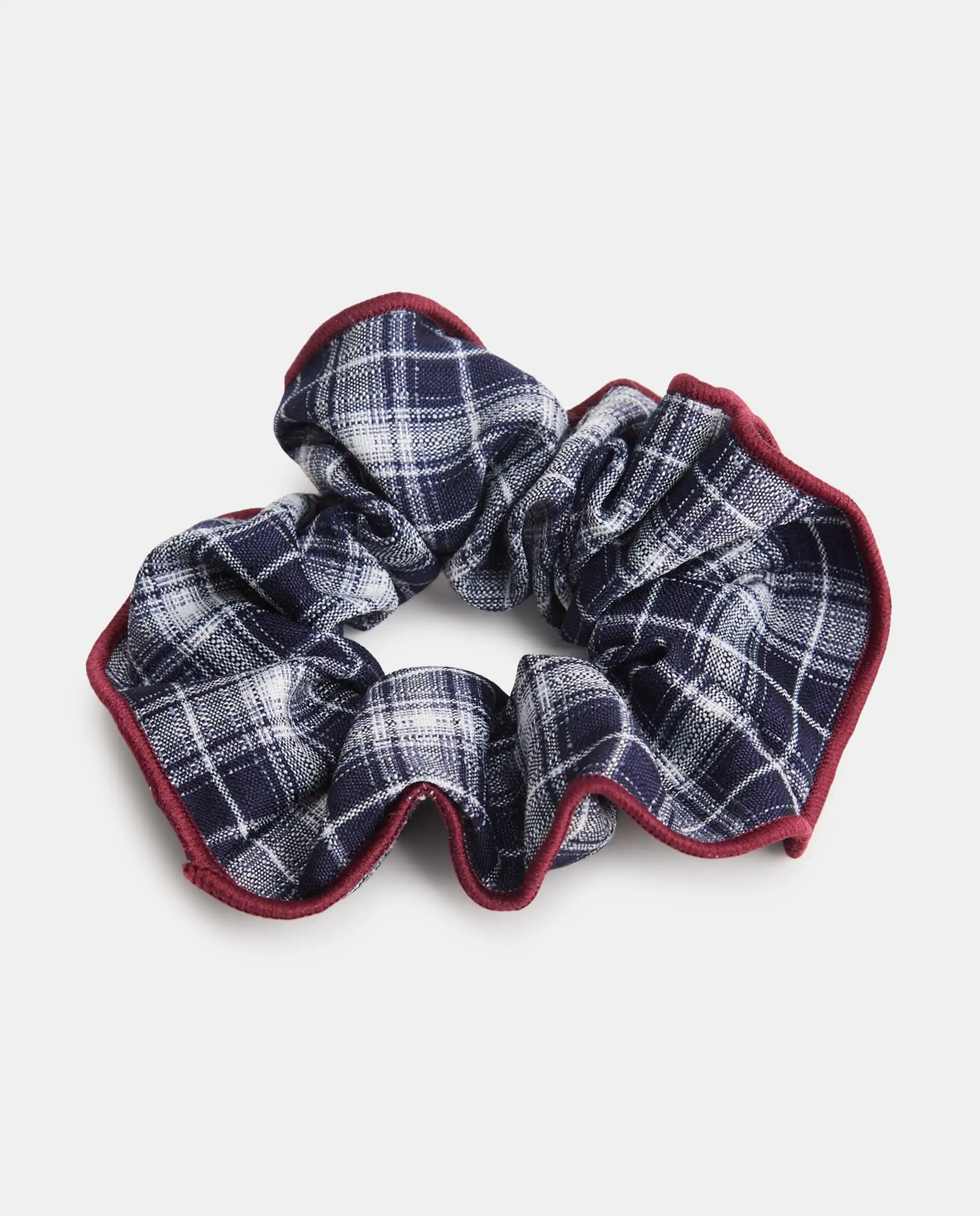 Scrunchie Azul Cuadros Another Love - Another Love - Comparador de precios