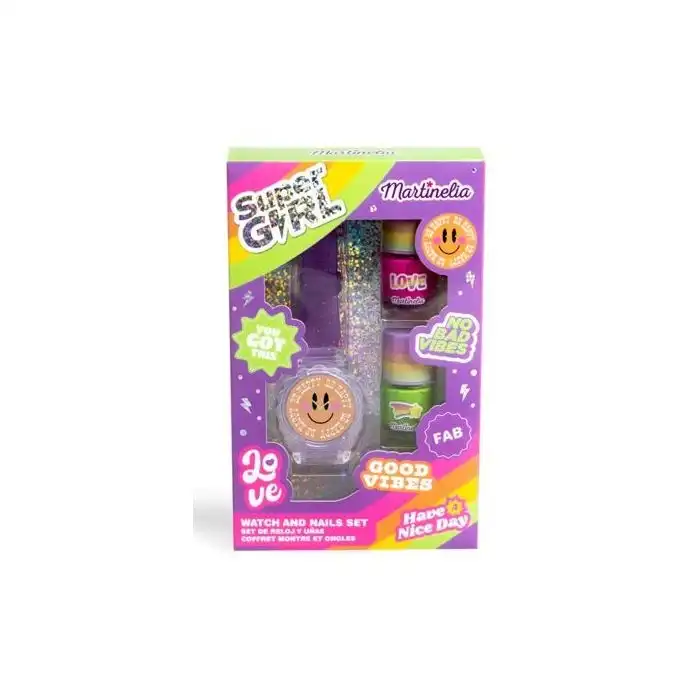 Set Super Girl Watch - Nails  Martinelia - MARTINELIA - Comparador de precios