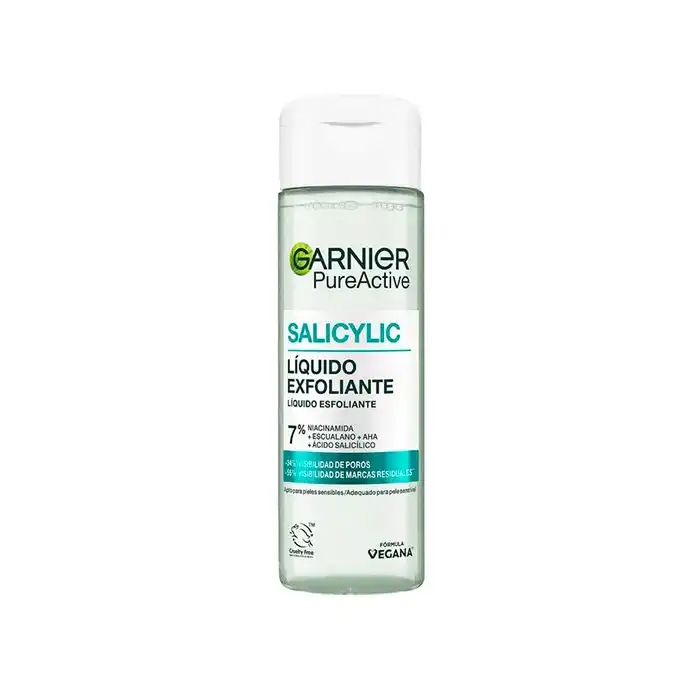 Skin Active Pure Liquid Exfoliante 120 ml - Garnier - Comparador de precios