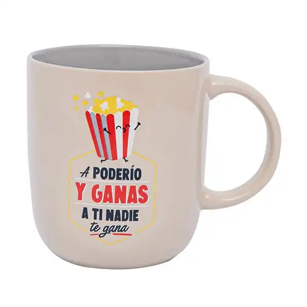 Taza A PoderÃo Y Ganas, Nadie Te Gana - Mr Wonderful - Comparador de precios