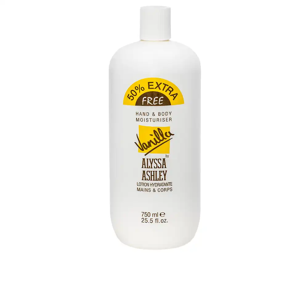 Vanilla hand and body moisturiser 750 ml - Alyssa Ashley - Comparador de precios