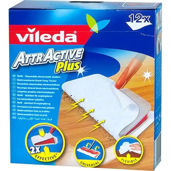 VILEDA AttrActive Plus 12 und Recambio de Mopa - VILEDA - Comparador de precios