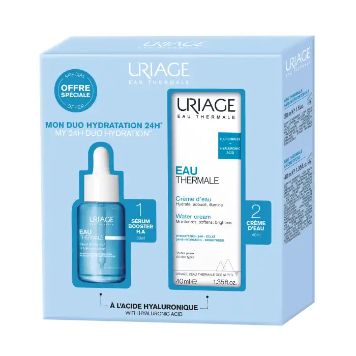 ¡25% DTO! Eau Thermale My 24H Duo Hydratation Pack Hidratante - Uriage - Comparador de precios