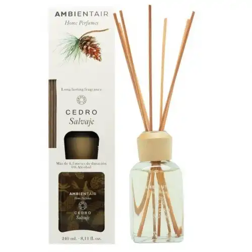 Ambientair - Home Perfumes Mikado Cedro Salvaje Ambientadores 240 ml female - Ambientair - Comparador de precios