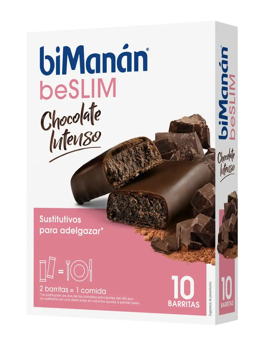 BiManán® - Barritas Chocolate Intenso Sustitutive Bimanán - BiManán® - Comparador de precios