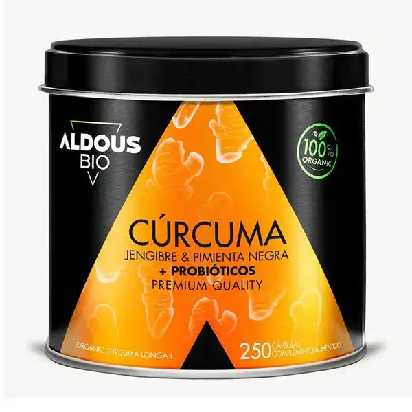 Cápsulas Cúrcuma - Aldous - Comparador de precios