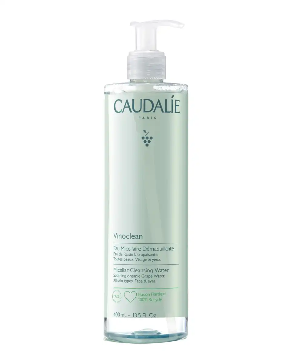 Caudalie - Agua Micelar Desmaquillante Vinoclean 400 Ml - Caudalie - Comparador de precios