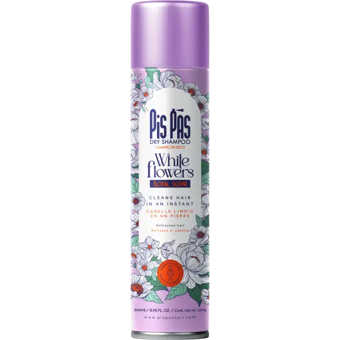 Champú en Seco White Flowers 200 ml - Pis Pás - Comparador de precios