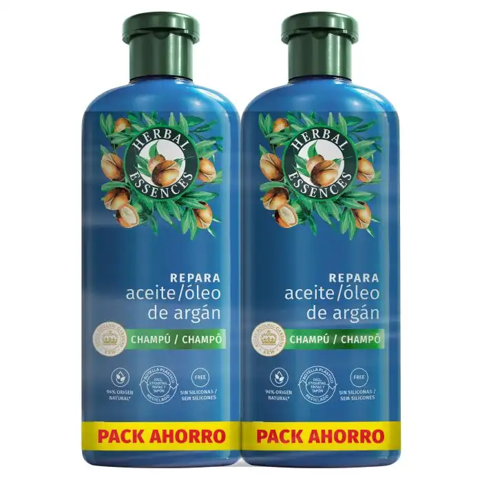Champú Reparador Aceite de Argán 700 ml - Herbal Essences - Comparador de precios