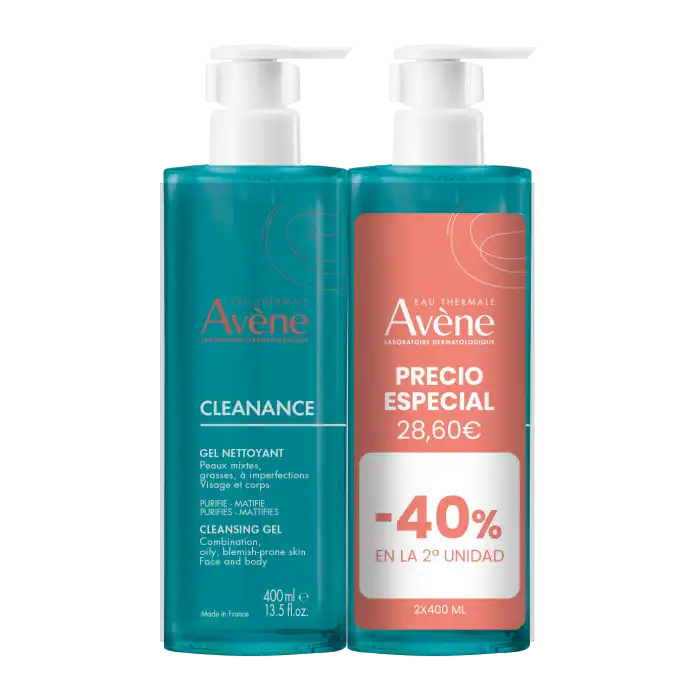 Cleanance Gel Limpiador Facial 800 ml - Avène - Comparador de precios