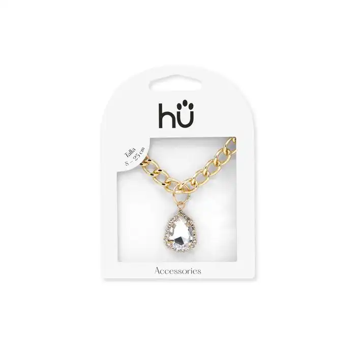 Collar Pet Piedra Blanco - Hu - Comparador de precios