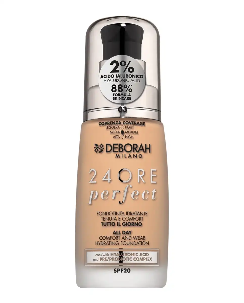 Deborah Milano - Base De Maquillaje 24ore Perfect SPF 20 - Deborah Milano - Comparador de precios