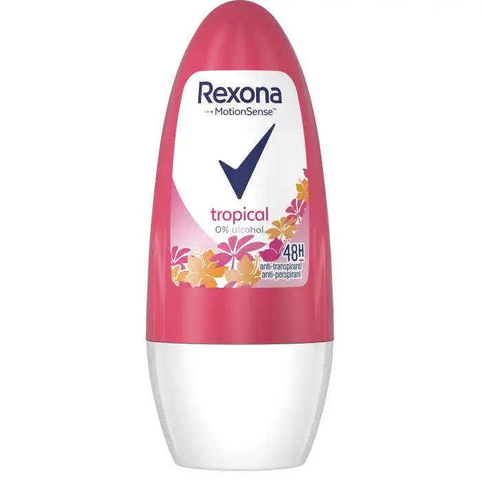 Desodorante roll-on tropical 50 ml - Rexona - Comparador de precios