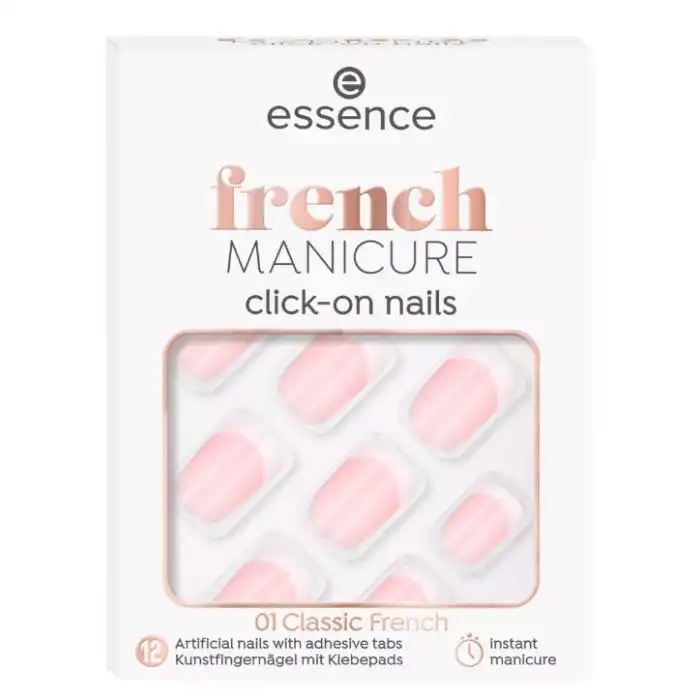 Frech Manicure Uñas Artificiales Click-On - ESSENCE - Comparador de precios