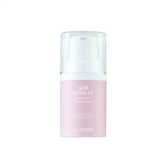 Gem Miracle Pink Pearl Bubble Mascarilla Limpiadora 50 gr - The Saem - Comparador de precios