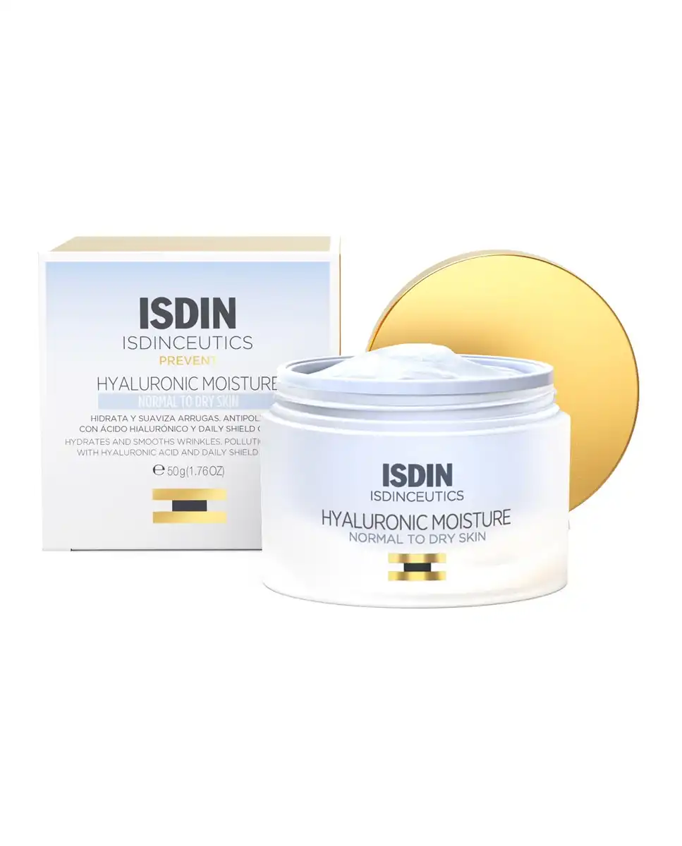 Isdinceutics - Crema Facial Hyaluronic Moisture Piel Normal A Seca 50 G - Isdinceutics - Comparador de precios