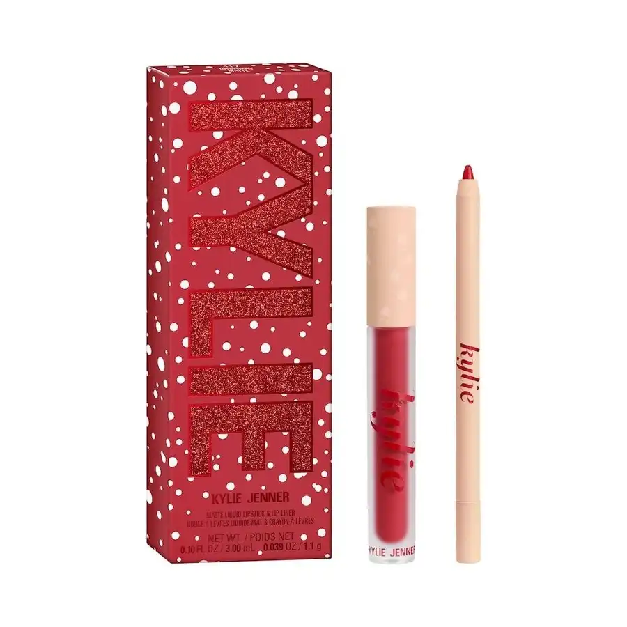 KYLIE COSMETICS - Holiday Collection Matte Liquid Lip Kit Red Sets 4.25 g 1 Pieza - Kylie Cosmetics - Comparador de precios