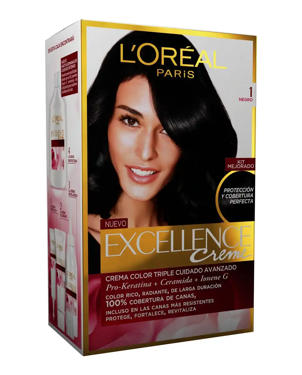L'Oréal Paris - Coloración Excellence Crème - L'Oréal Paris - Comparador de precios