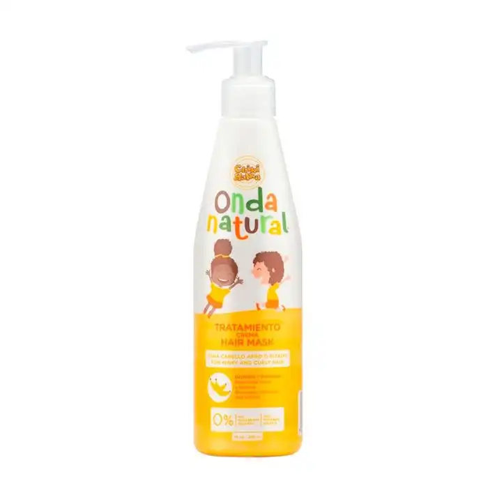 Mascarilla Capilar de Banana para niños 290 ml - Onda Natural - Comparador de precios