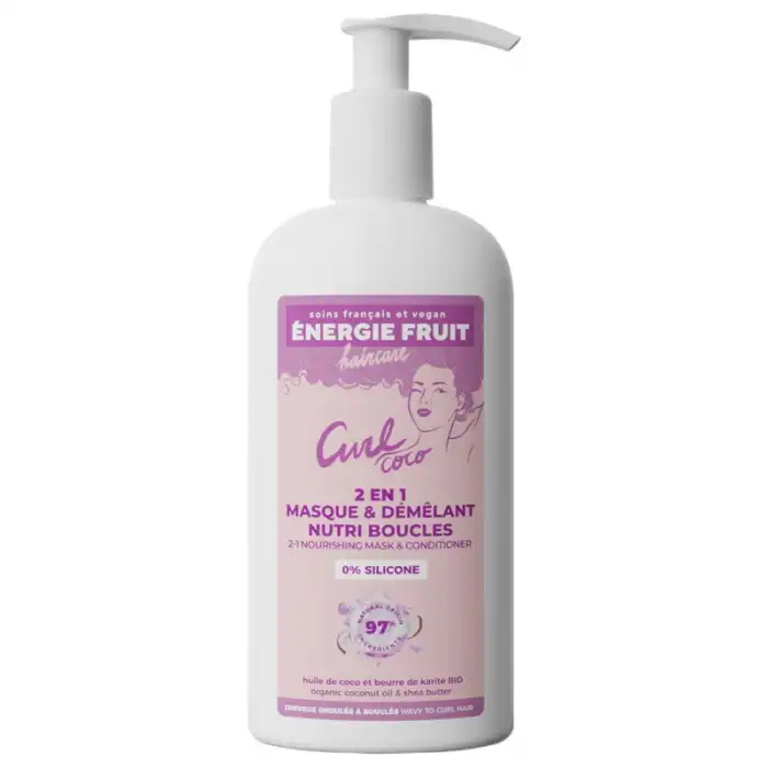 Mascarilla Nutritiva Desenredante Aceite de Coco y Manteca de Karité 300 ml - Énergie Fruit - Comparador de precios