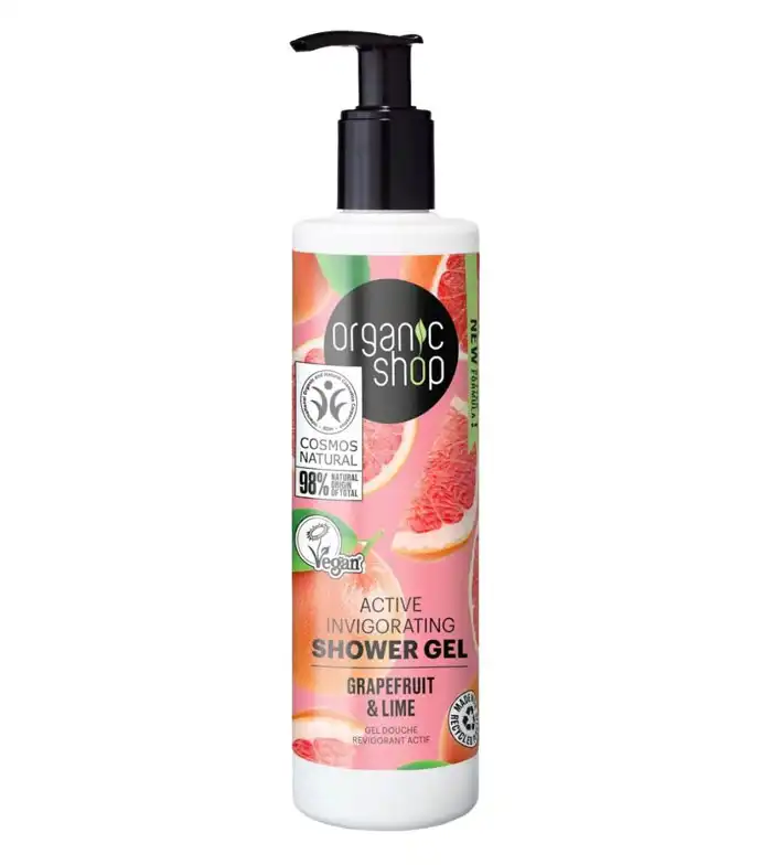 Organic Shop - Gel de ducha tonificante - Toque de Pomelo y Lima - Organic Shop - Comparador de precios