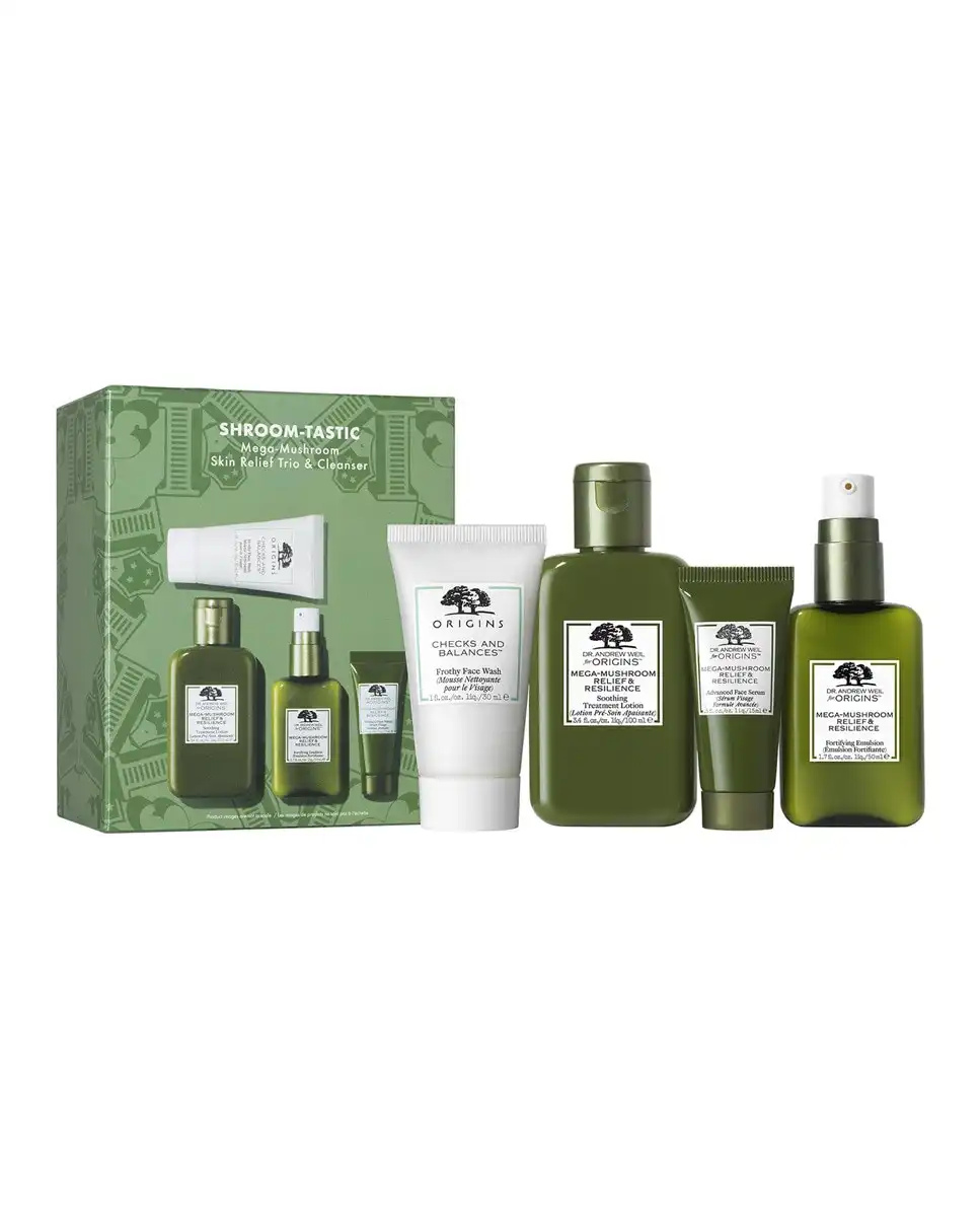 Origins - Estuche De Regalo Mega-Mushroom Trío Skin Relief Y Limpiadora Mega-Mushroom - Origins - Comparador de precios