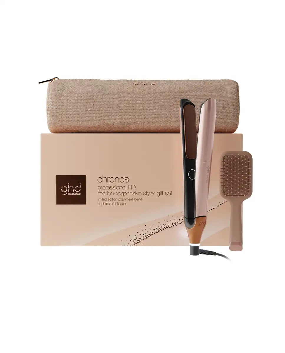 Plancha de pelo ghd chronos gift set beige cashmere - GHD - Comparador de precios