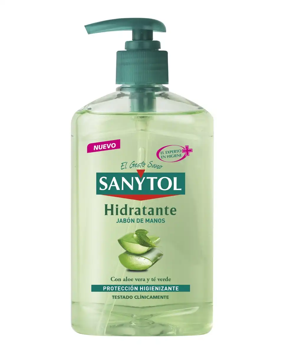 SANYTOL - Jabón De Manos Hidratante Con Aloe Y Té Verde - SANYTOL - Comparador de precios