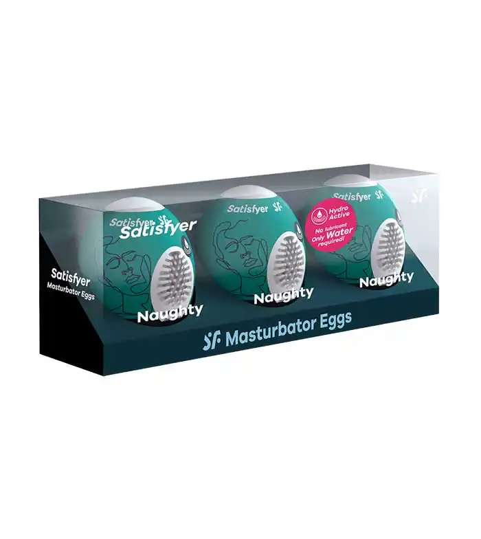 Satisfyer - Set de huevos masturbadores Hydro Active - Naughty - SATISFYER - Comparador de precios