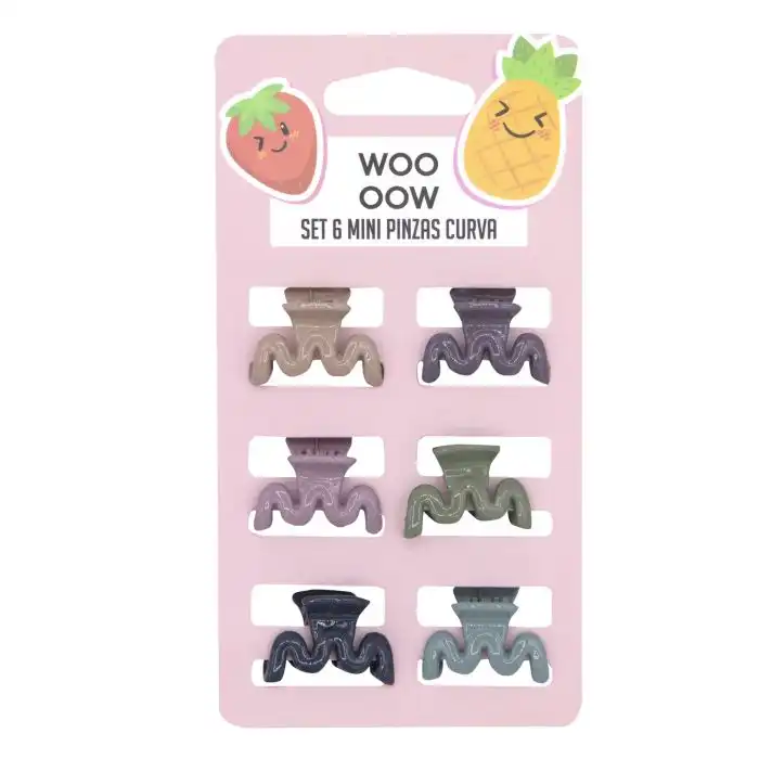 Set 6 Mini Pinzas - Woo oow - Comparador de precios