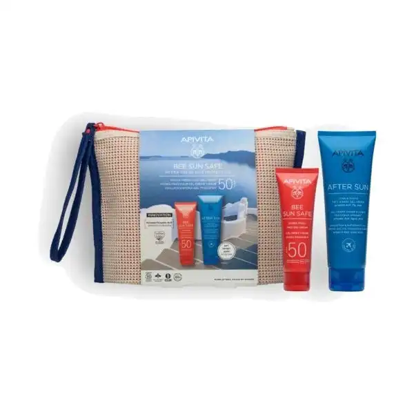 Set Crema Antiedad Manchas F50 Bee Sun Safe - Apivita - Comparador de precios