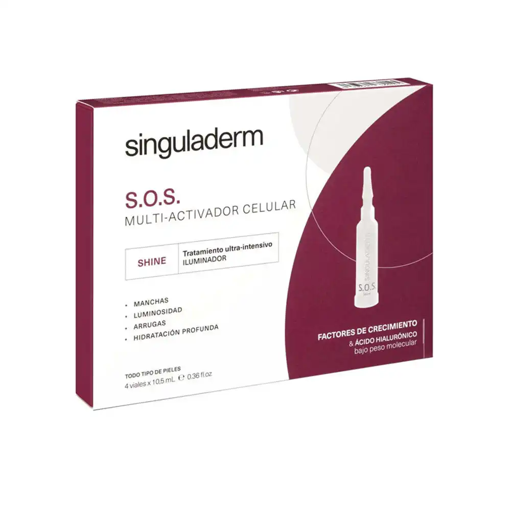 Singuladerm S.O.S. shine 4 x 10,5 ml - Singuladerm - Comparador de precios