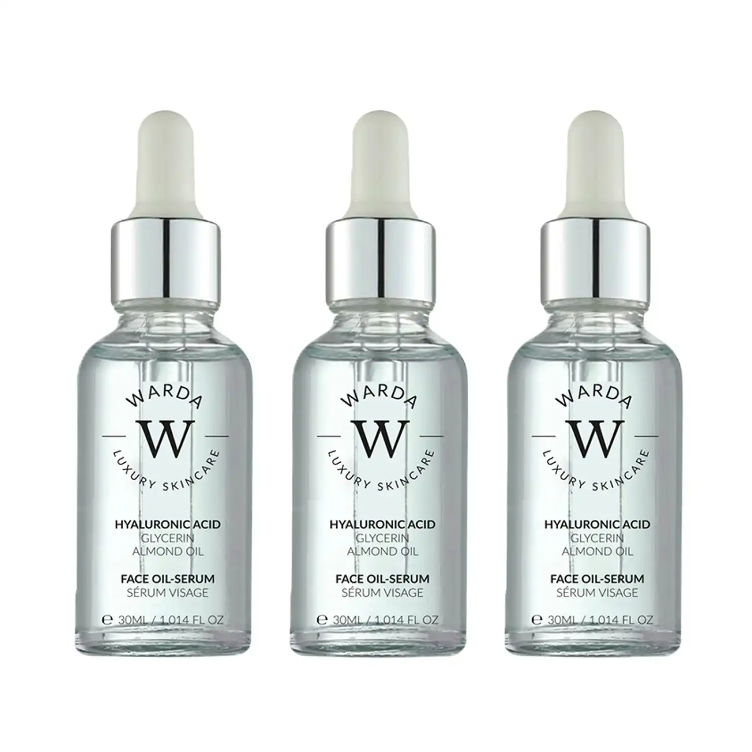 Trío de sérum de ácido hialurónico Suero de ácido hialurónico - Warda Luxury Skincare - Comparador de precios
