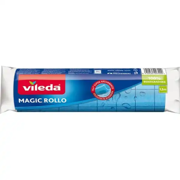 VILEDA Magic Rollo 1 und Bayeta Esponja Ultra Fina - VILEDA - Comparador de precios