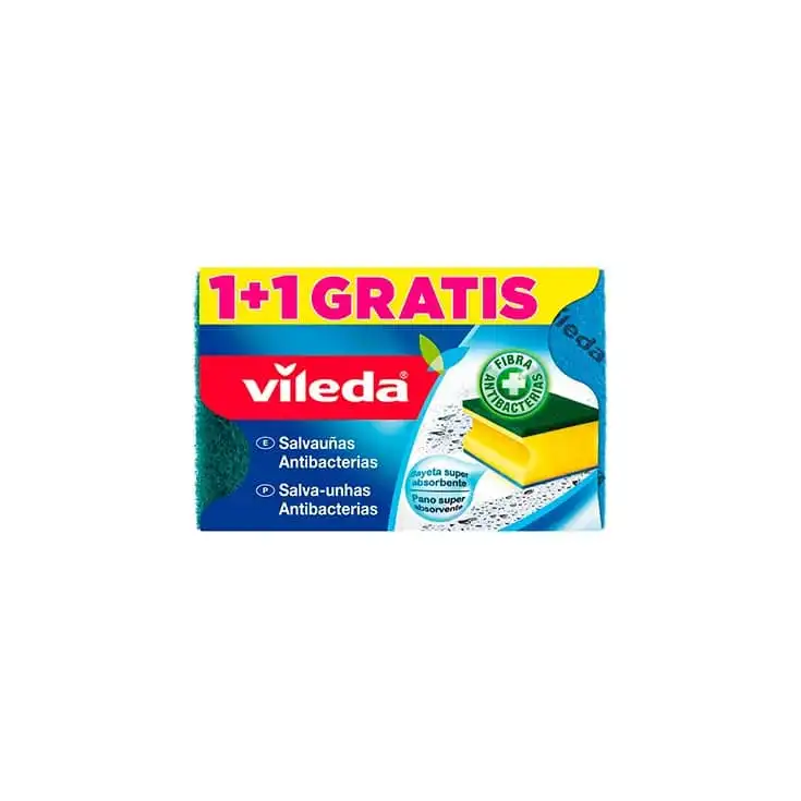 VILEDA Salvauñas Plus 2 und Estropajo - VILEDA - Comparador de precios